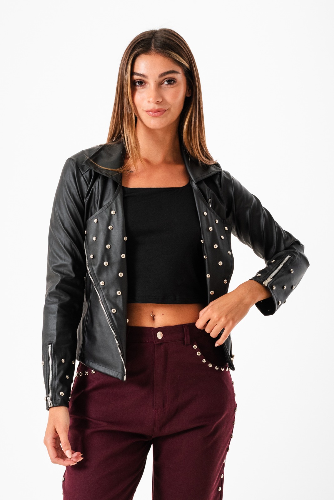 CAMPERA ROCKSTAR ECOCUERO - Imagen 4