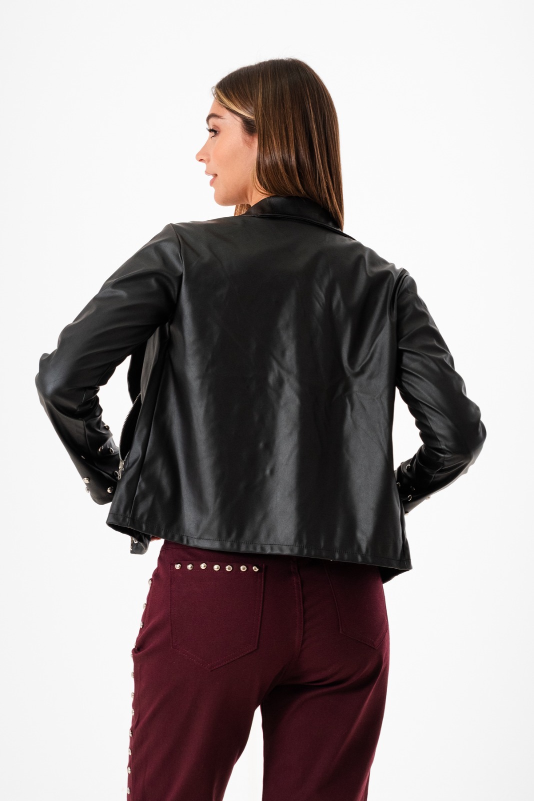 CAMPERA ROCKSTAR ECOCUERO - Imagen 6