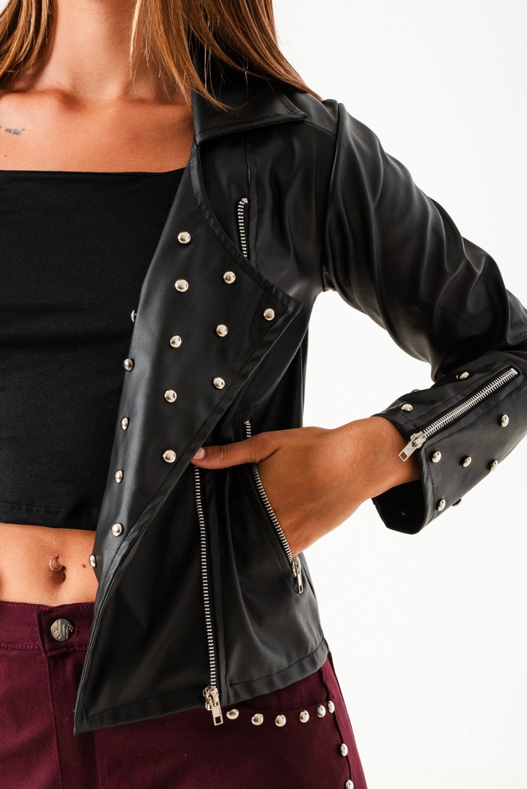 CAMPERA ROCKSTAR ECOCUERO - Imagen 2