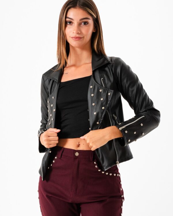 CAMPERA ROCKSTAR ECOCUERO