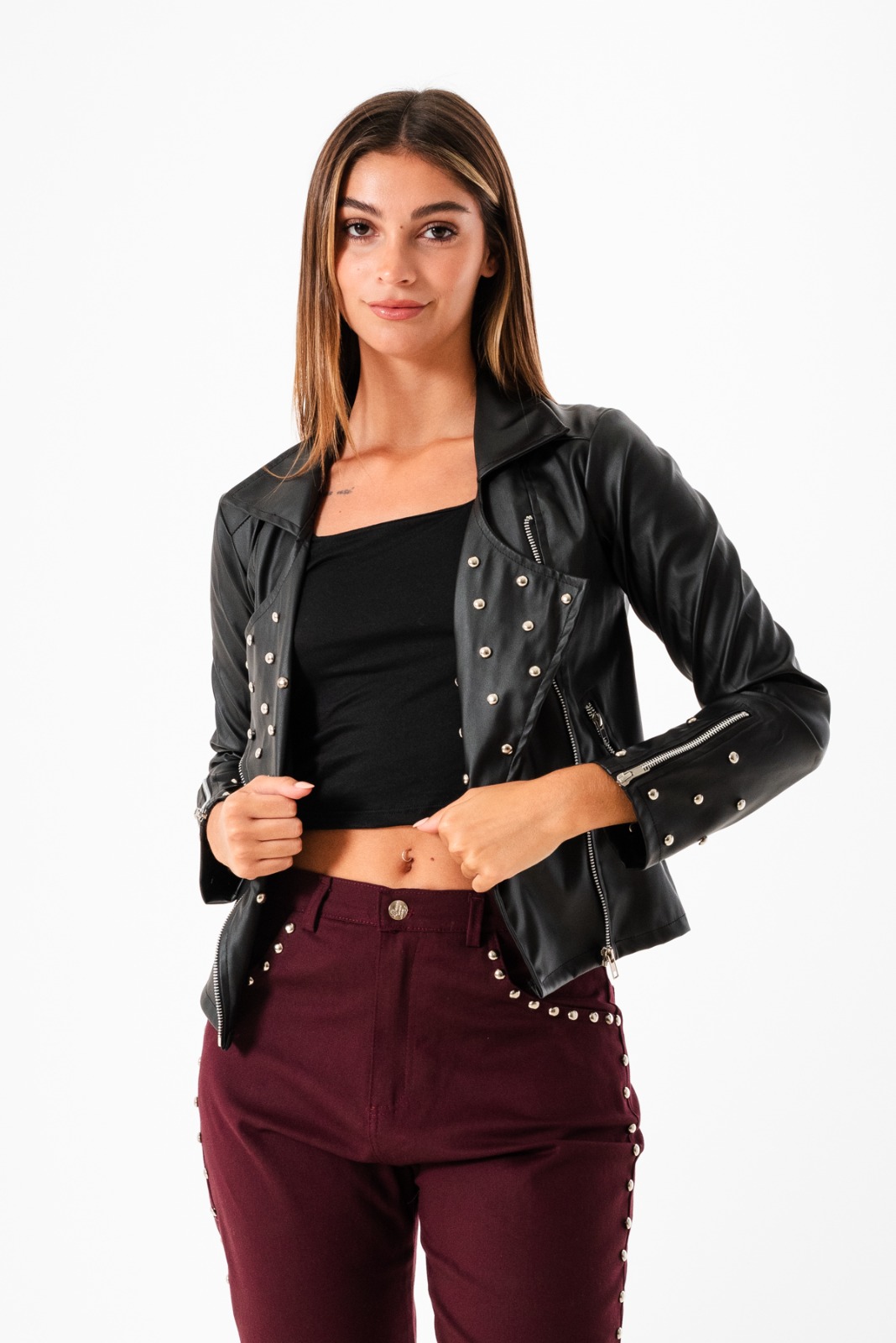 CAMPERA ROCKSTAR ECOCUERO