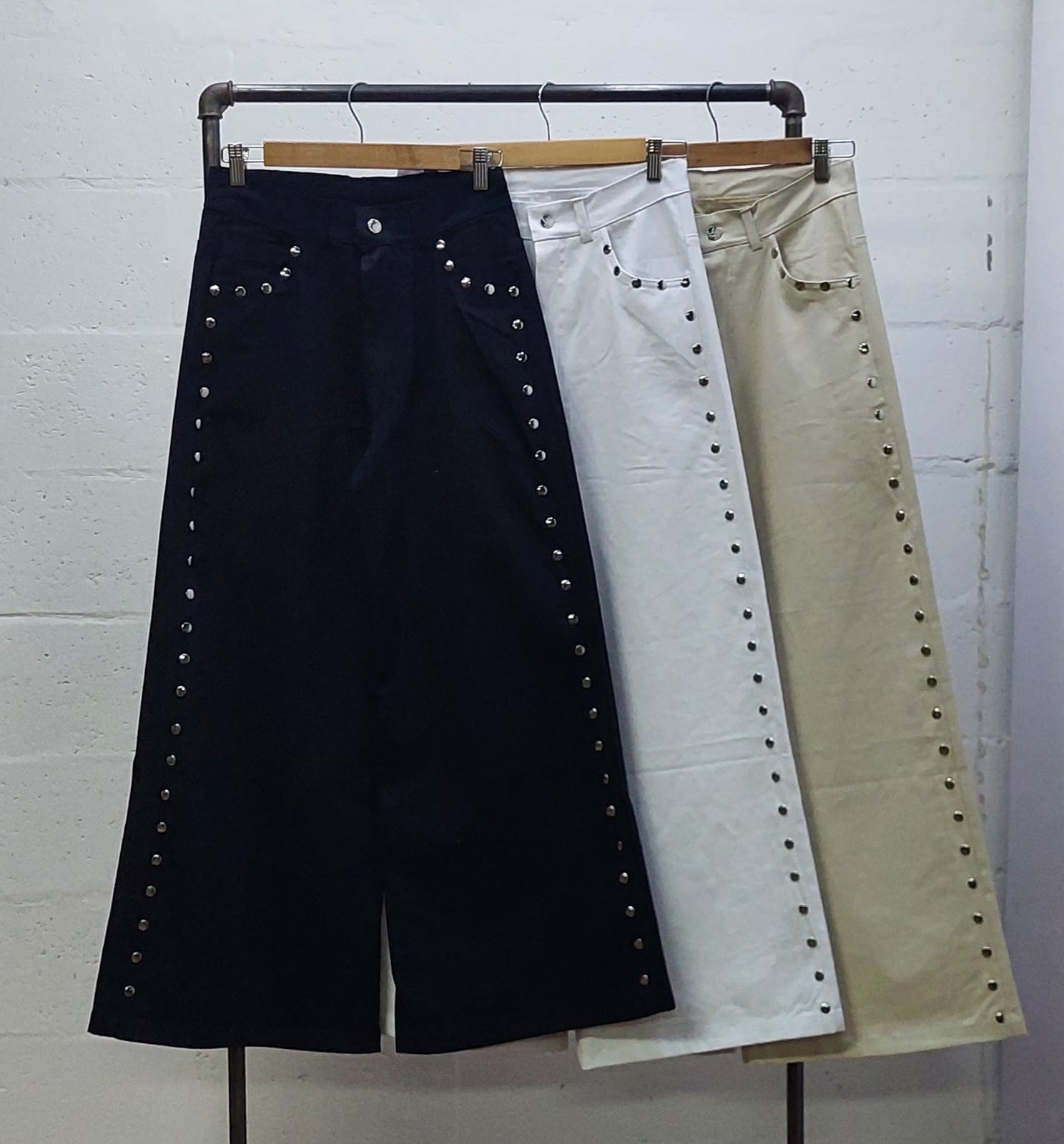 WID LEG TACHAS GABARDINA - Imagen 8