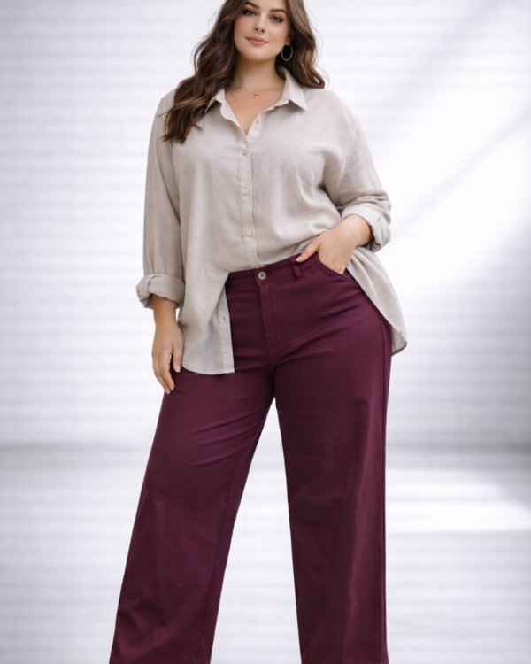 WID LEG ERIKA BENGALINA PLUS SIZE