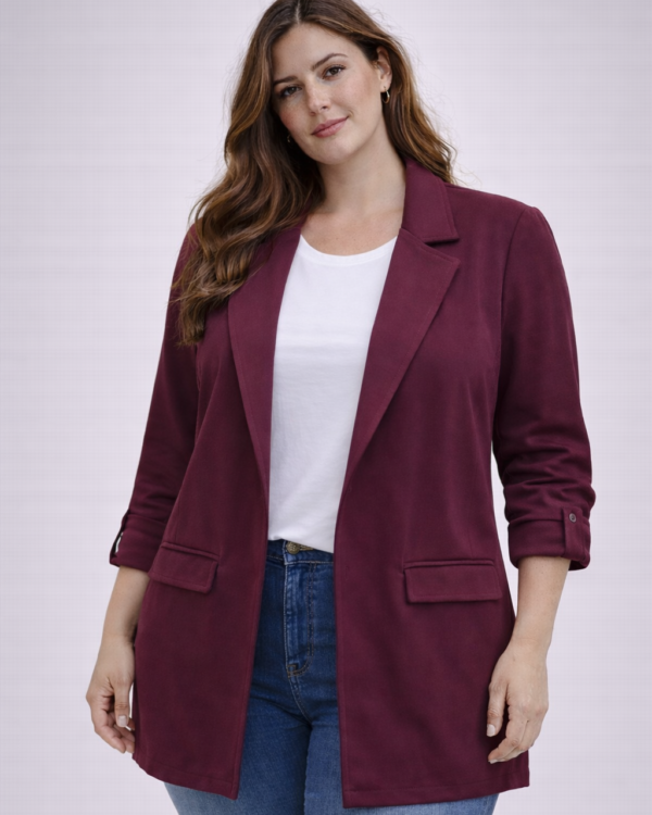 SACO OVER PUNTO ROMA PLUS SIZE