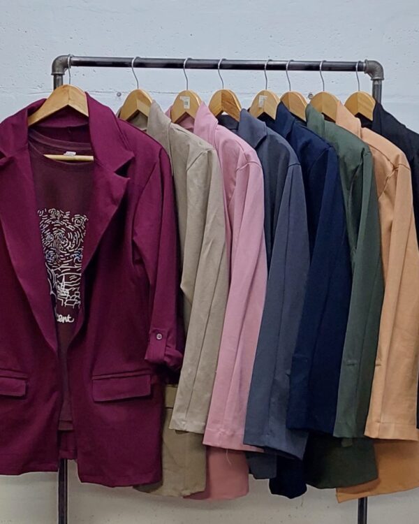 Alternative view of SACO OVER PUNTO ROMA PLUS SIZE