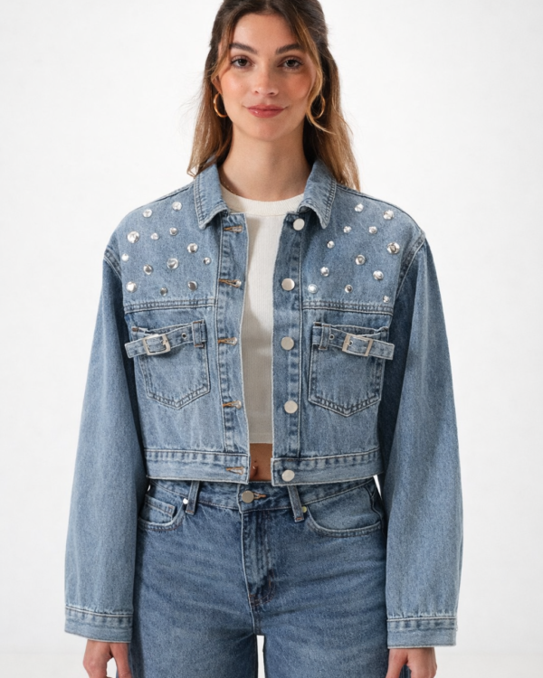 LYFJ859 - CAMPERA JEAN TACHAS