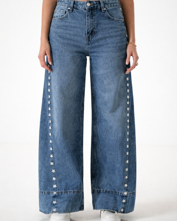 JEAN WID LEG ESTRELLAS - AL-1