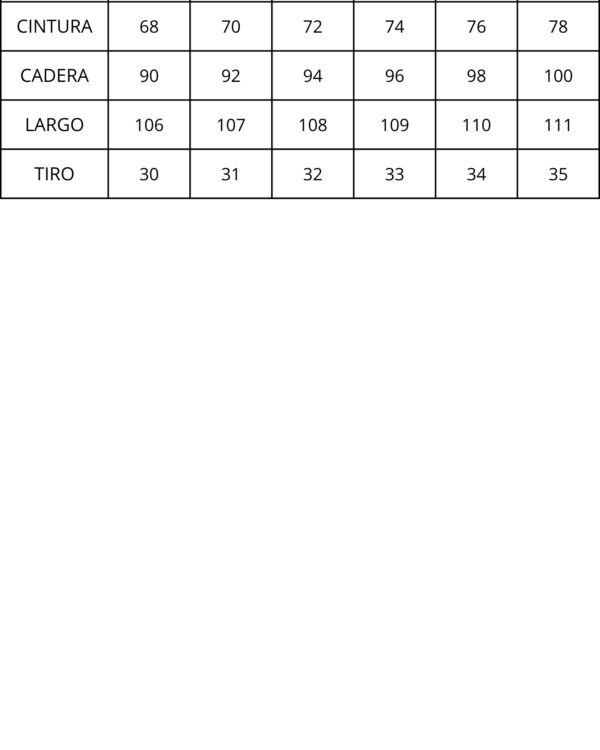 Alternative view of JEAN WID LEG BORDADO - MME-W3650 PLUS SIZE