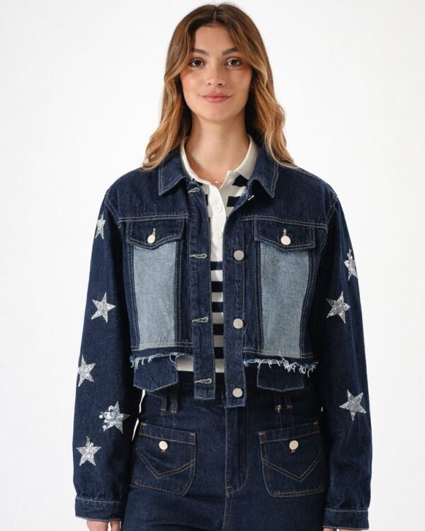 Alternative view of CAMPERA ESTRELLAS JEAN - LY-01