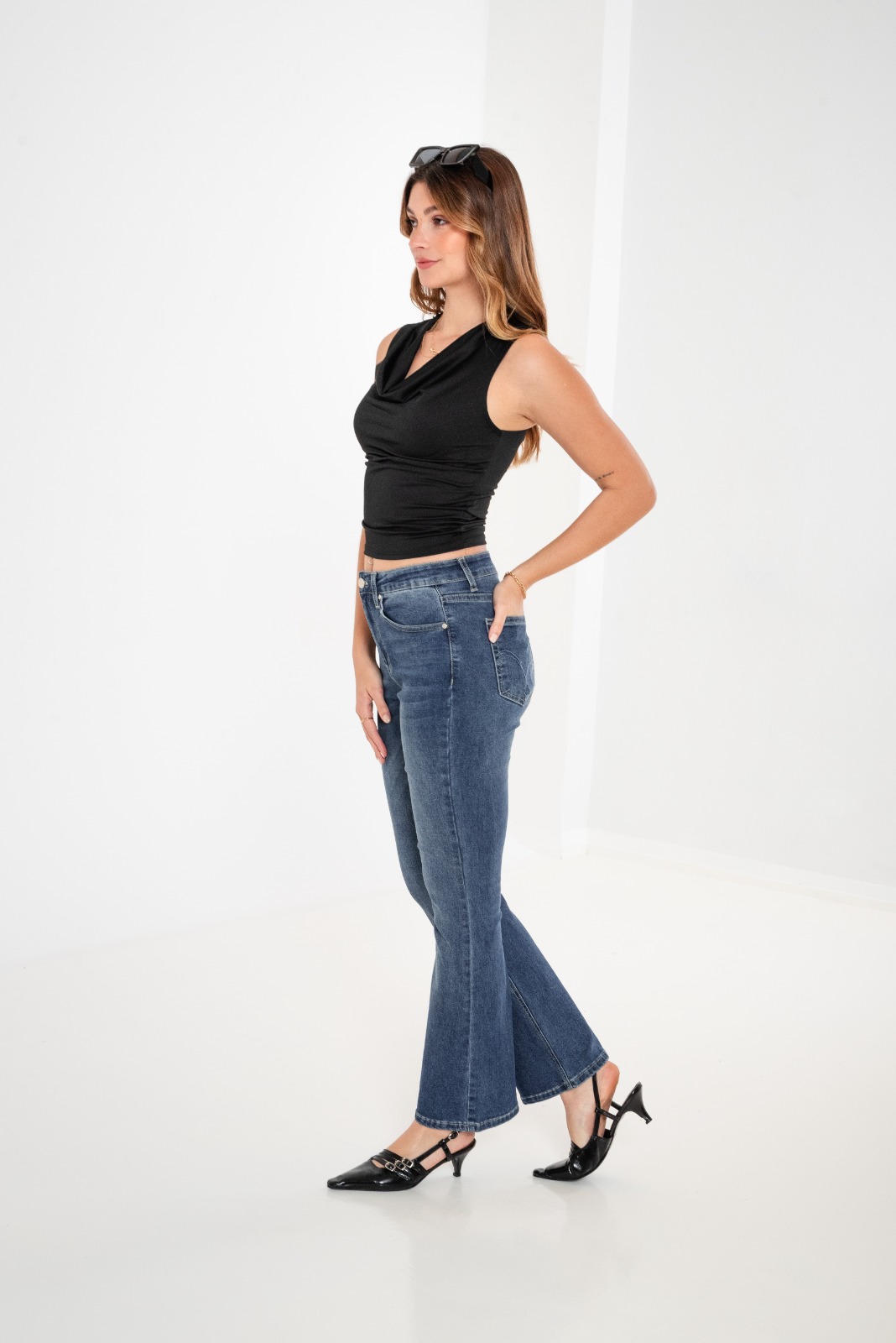 JEAN WID LEG - LYFJ223 - Imagen 6