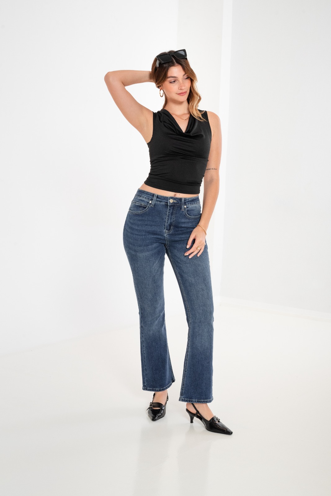 JEAN WID LEG - LYFJ223 - Imagen 7