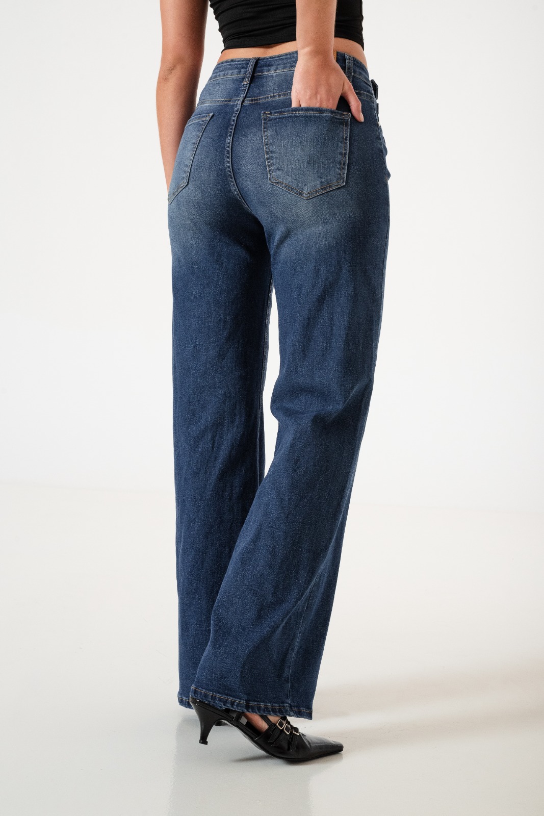 JEAN WID LEG - LYFJ838 - Imagen 5