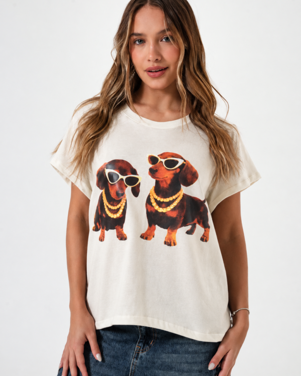 REMERA PERRITOS SALCHICHA