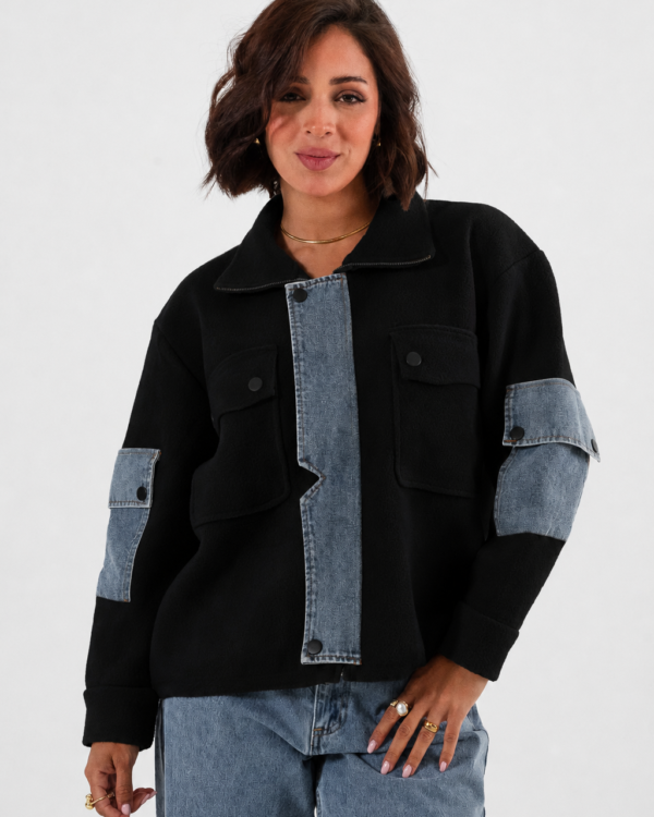 CAMPERA SUETER CON JEANS - 337