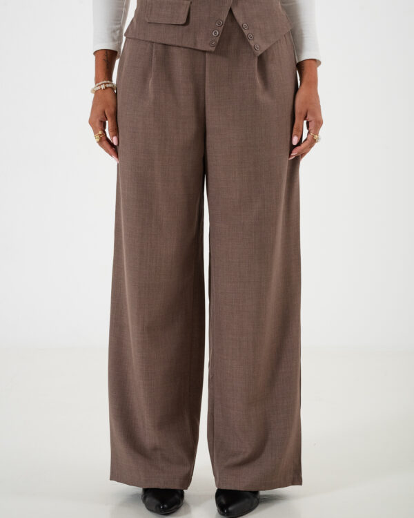 PANTALON CON CINTURA ANCHA - KS-328