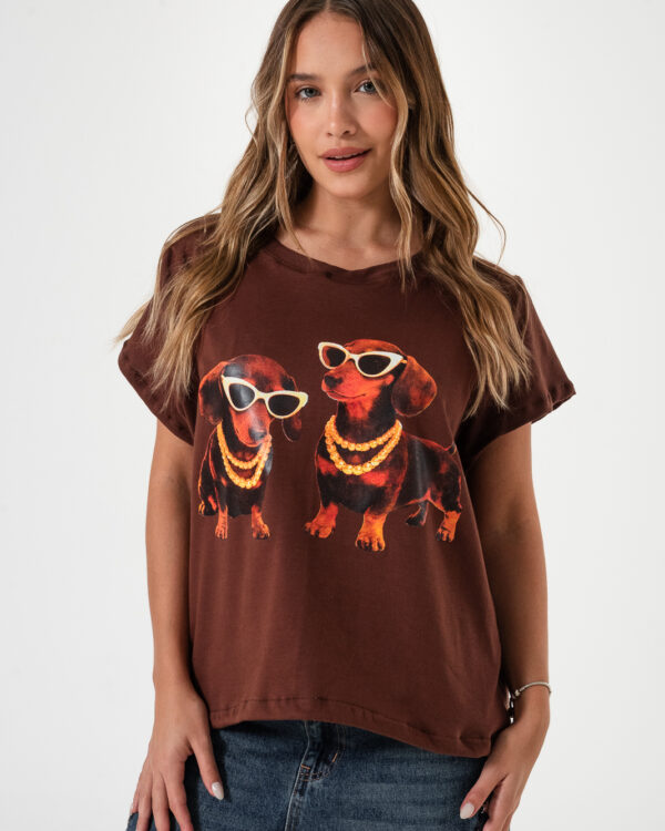 REMERA PERRITOS SALCHICHA