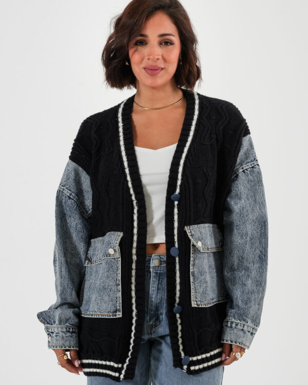 SACO DE SUETER CON JEANS - 601