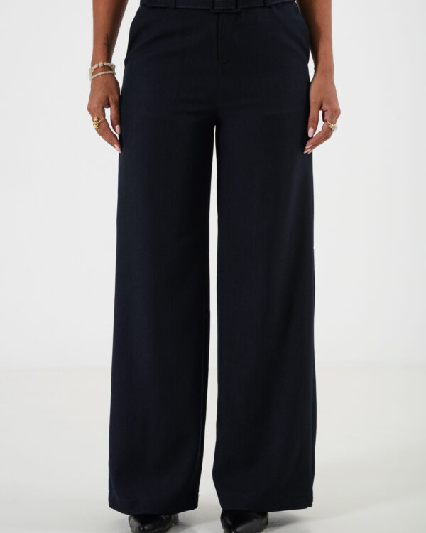 PANTALON RECTO CON CINTO - 9224