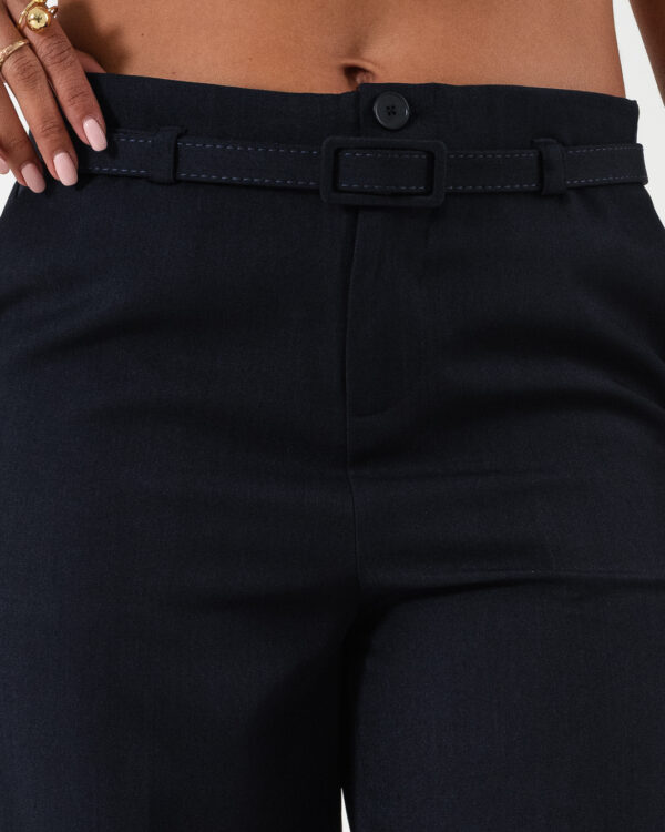 Alternative view of PANTALON RECTO CON CINTO - 9224