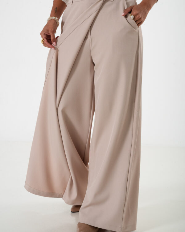 PANTALON SASTRERO SUPERPUESTO - YX-25130