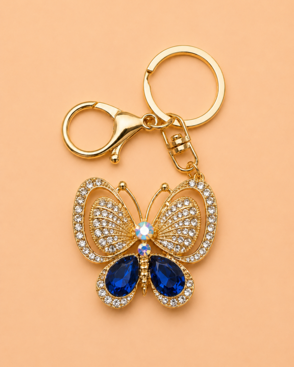 ACCESORIO PARA PASACINTO - MARIPOSA AZUL