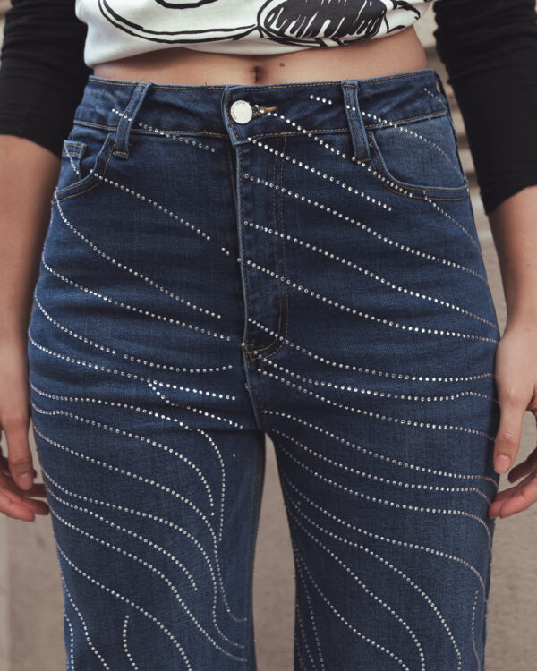 Alternative view of JEAN WID LEG STRASS - A25R20