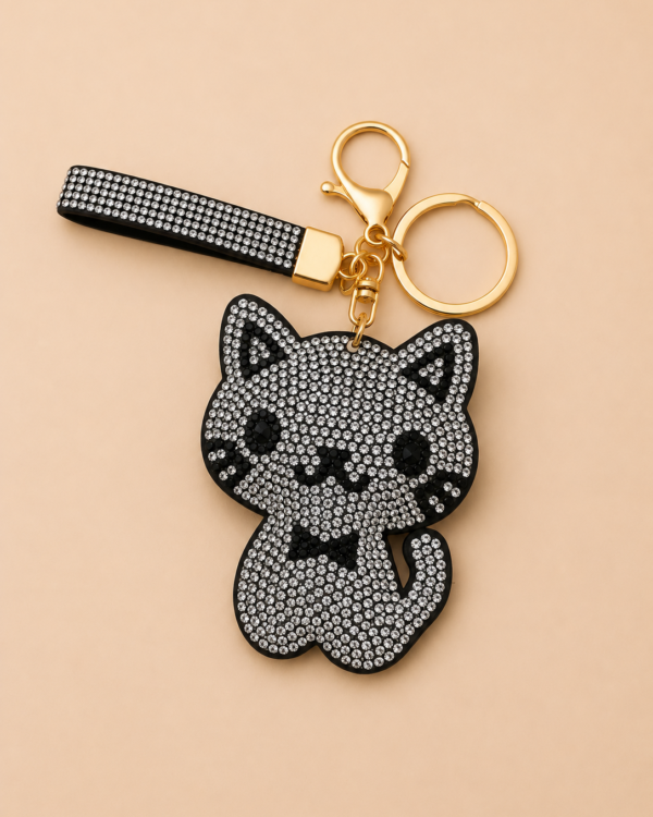 ACCESORIO PARA PASACINTO - GATITO PLATA