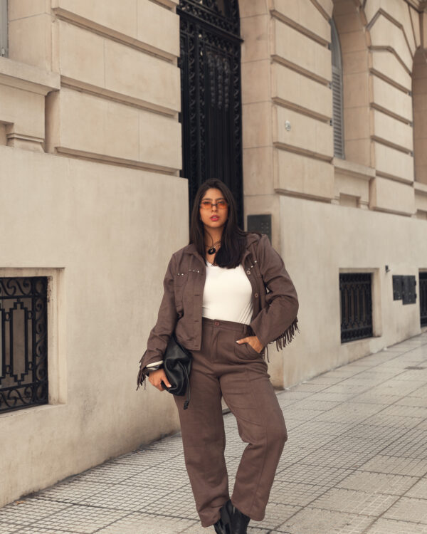 MOM DESPUNTE SUED PLUS SIZE