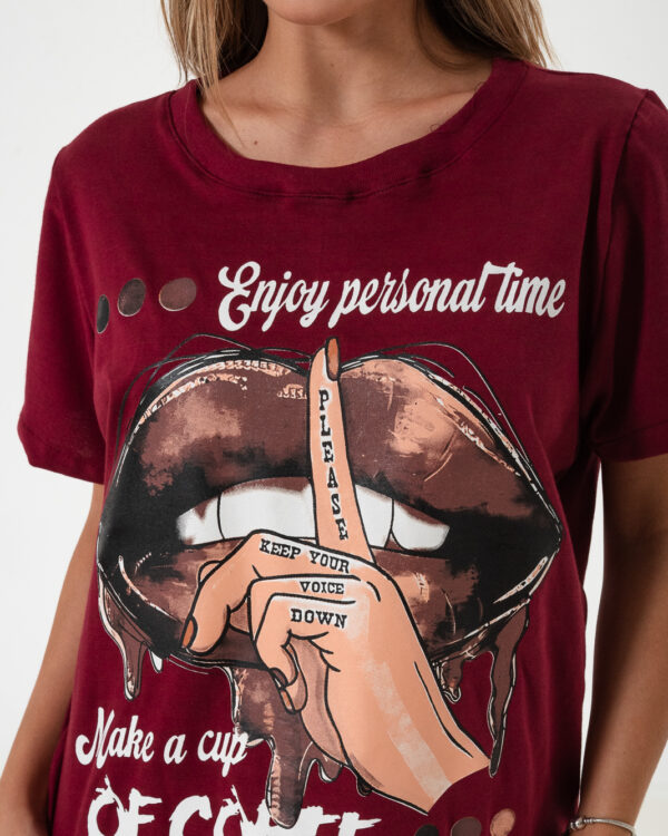 Alternative view of REMERA MAKE A CUP
