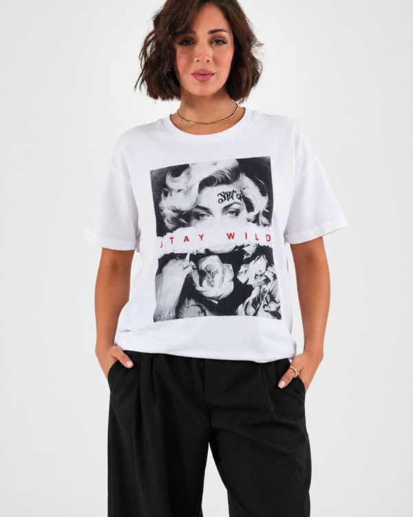 REMERA STAY WILD