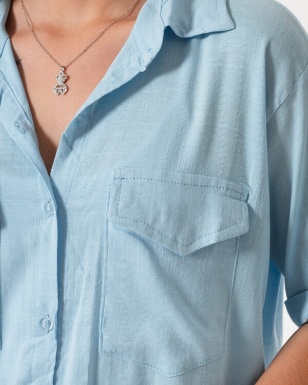 Alternative view of CAMISA M/C LINO
