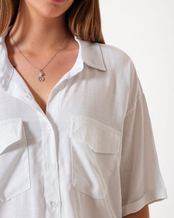 Alternative view of CAMISA PUPERA LINO
