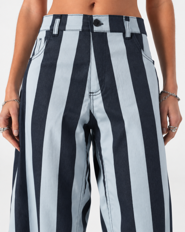 Alternative view of PANTALON BALOON RAYAS VERTICALES