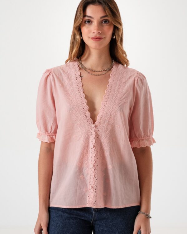 BLUSA BRODERIE - Q020